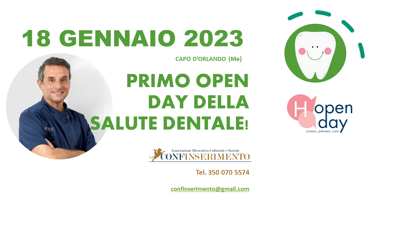 OPEN DAY DELLA SALUTE DENTALE!