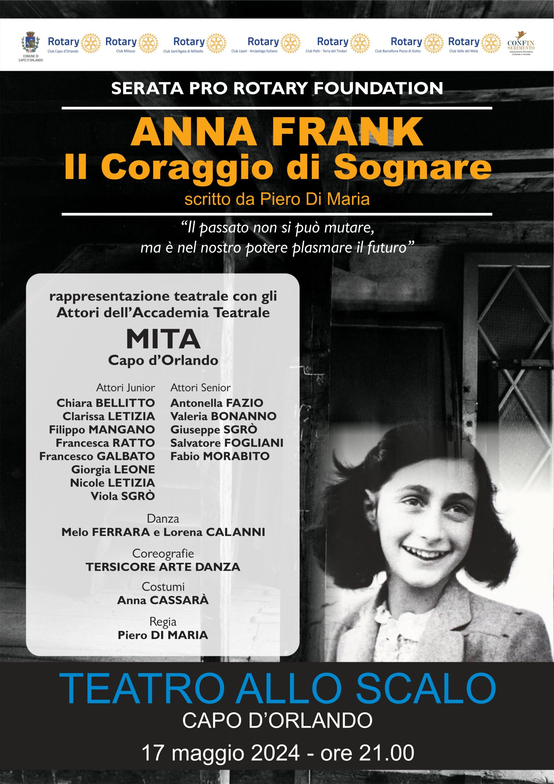 “Anna Frank: Il Coraggio di Sognare”